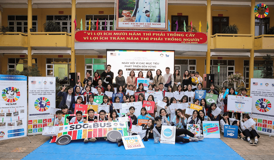 YOUTH ACT4SDGs IN VINH PHUC SDGs DAY - Ngày Hội Vì Các Mục Tiêu Phát Triển Bền Vững